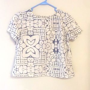 Madewell Handkerchief Blouse